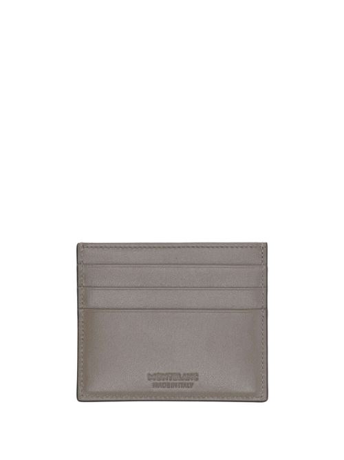 Taupe brown card holder Mont Blanc | 198327X